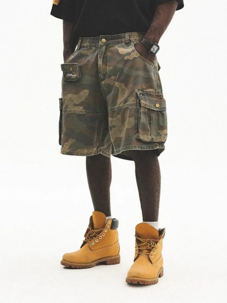 Camo Cargo Shorts